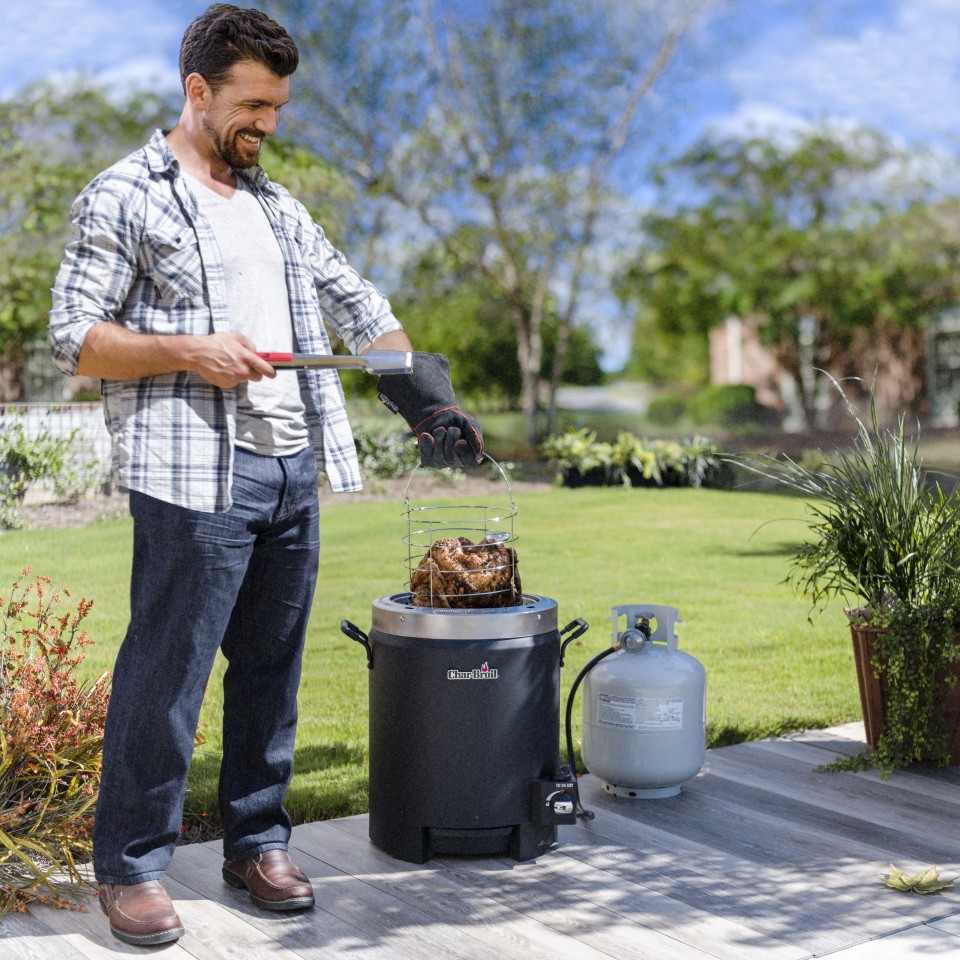 Walmart oil shop less turkey fryer