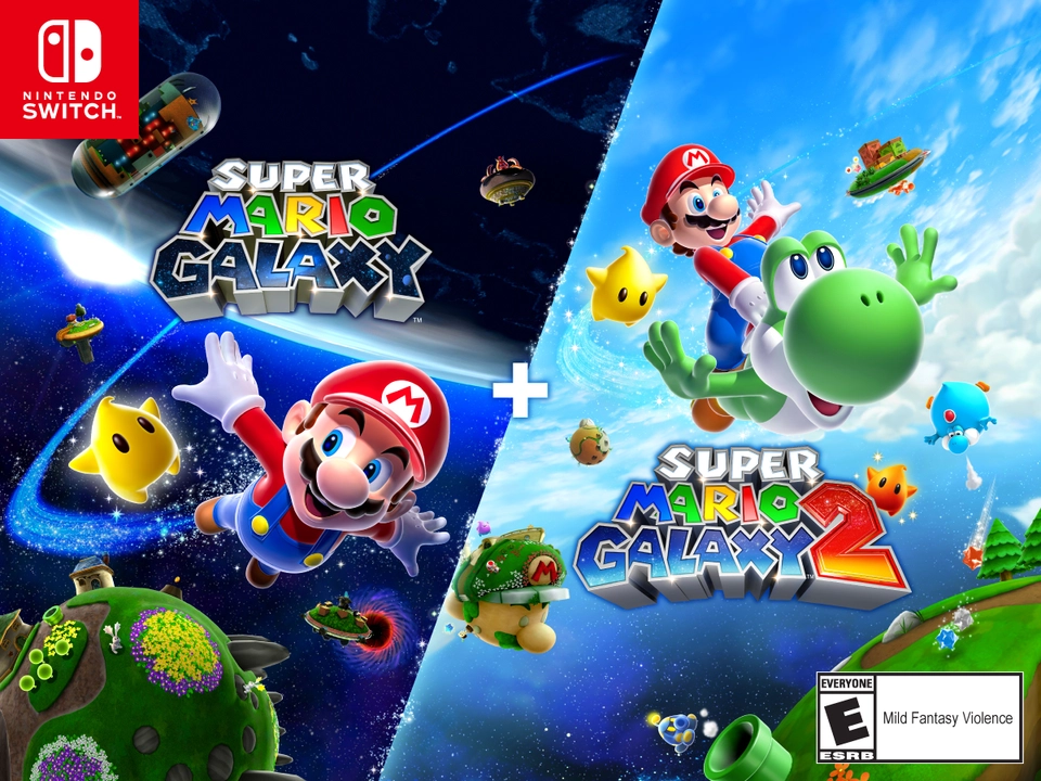 Super Mario Galaxy 2 NintendoSwitch新品未使用 Super Mario Galaxy + Super Mario Galaxy 2 Nintendo Switch – OLED