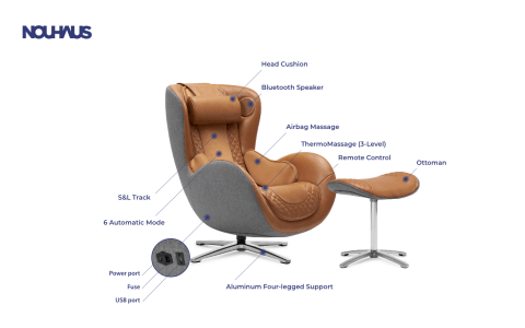 Caramel Classic Massage chairs specifications