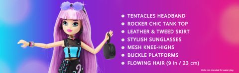 Mermaid High Mari Doll with Removable Tail, Clothes & Accessories