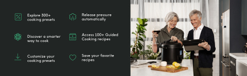  CHEF iQ Smart Pressure Cooker 10 Cooking Functions