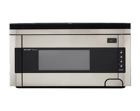 R1514TY 1.4 Cu Ft Steel Over-The-Range Microwave: Sharp