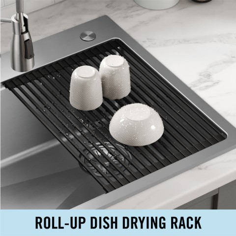 Roll-Up Dish Drying Rack