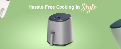 COSORI CAF-LI401S Air Fryer 4 Qt, 7 Cooking Functions Airfryer, 150+  Recipes on Free App, 97% less fat Freidora de Aire, Dishwasher-safe, Designe