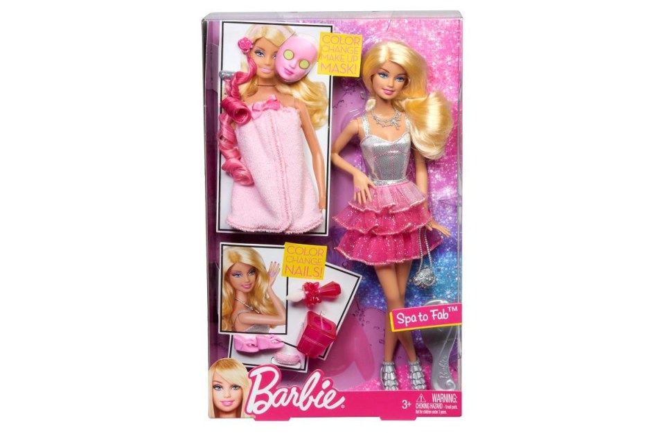 Barbie Spa to Fab Doll