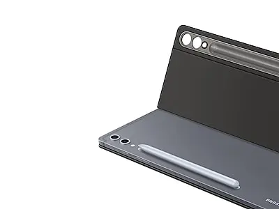 Samsung Galaxy Tab S10+/S9+/S9 FE+ Book Cover Keyboard Slim Black