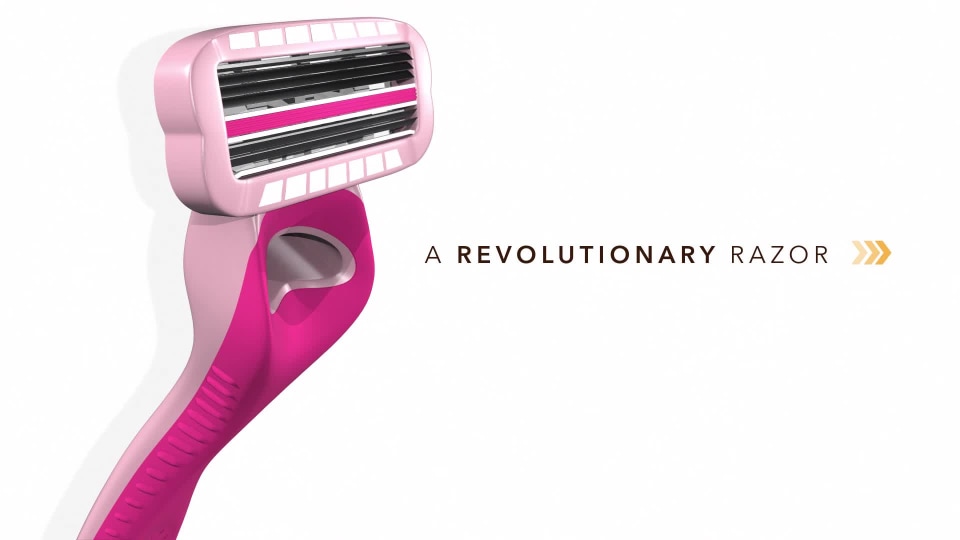 Schick Intuition f.a.b Bi-Directional Blade Women's Razor with