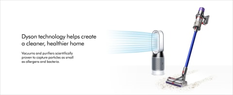 Dyson Pure Hot+Cool HEPA Air Purifier, Heater u0026 Fan - White and Silver  244320-01 | RONA