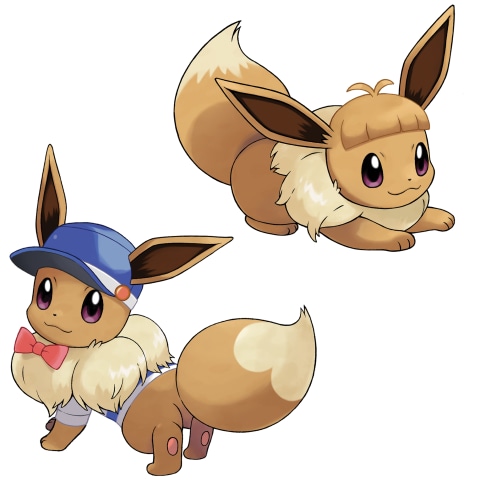 Eevee's starring role in Pokémon: Let's Go was inspired by fan art - The  Verge