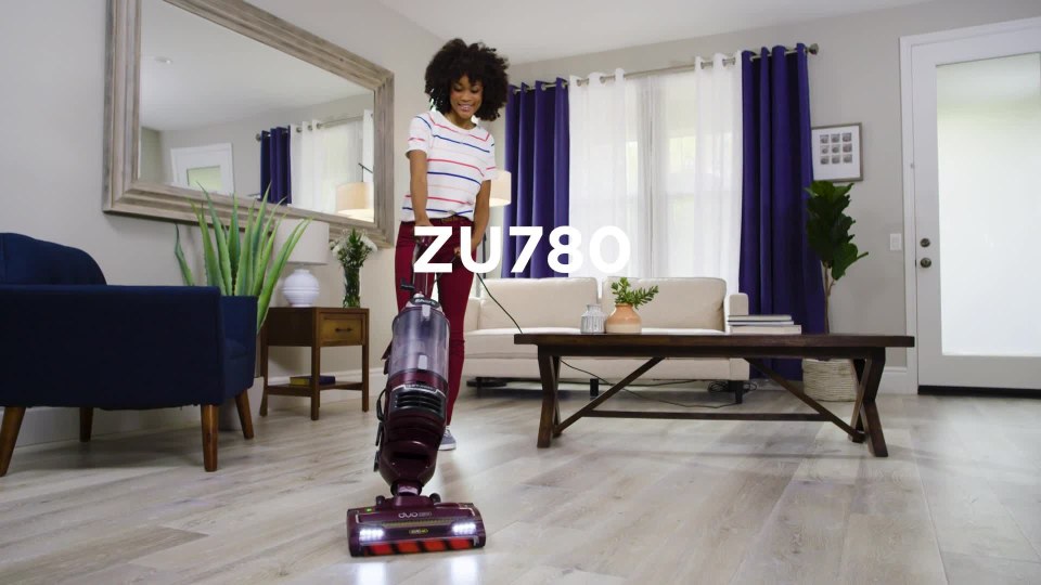 thumbnail video image 2 of Shark ZU782 Rotator Pro Lift Away DuoClean Bagless HEPA Upright Vacuum Cleaner, 2 of 9