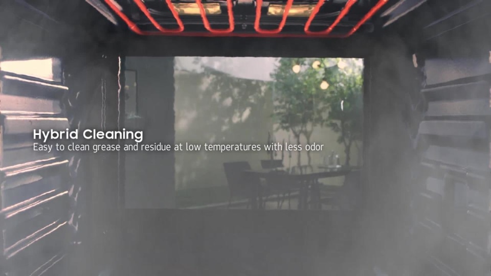 thumbnail video image 2 of SAMSUNG NV51K6650DG double wall electric oven, 2 of 7