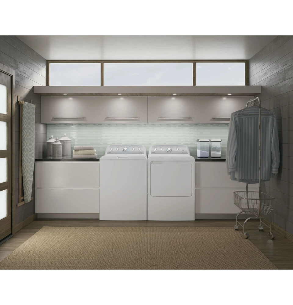 GE 7.2 cu. ft. Capacity Electric Dryer with Up To 120 ft. Venting and Extended Tumble - Thumbnail 4