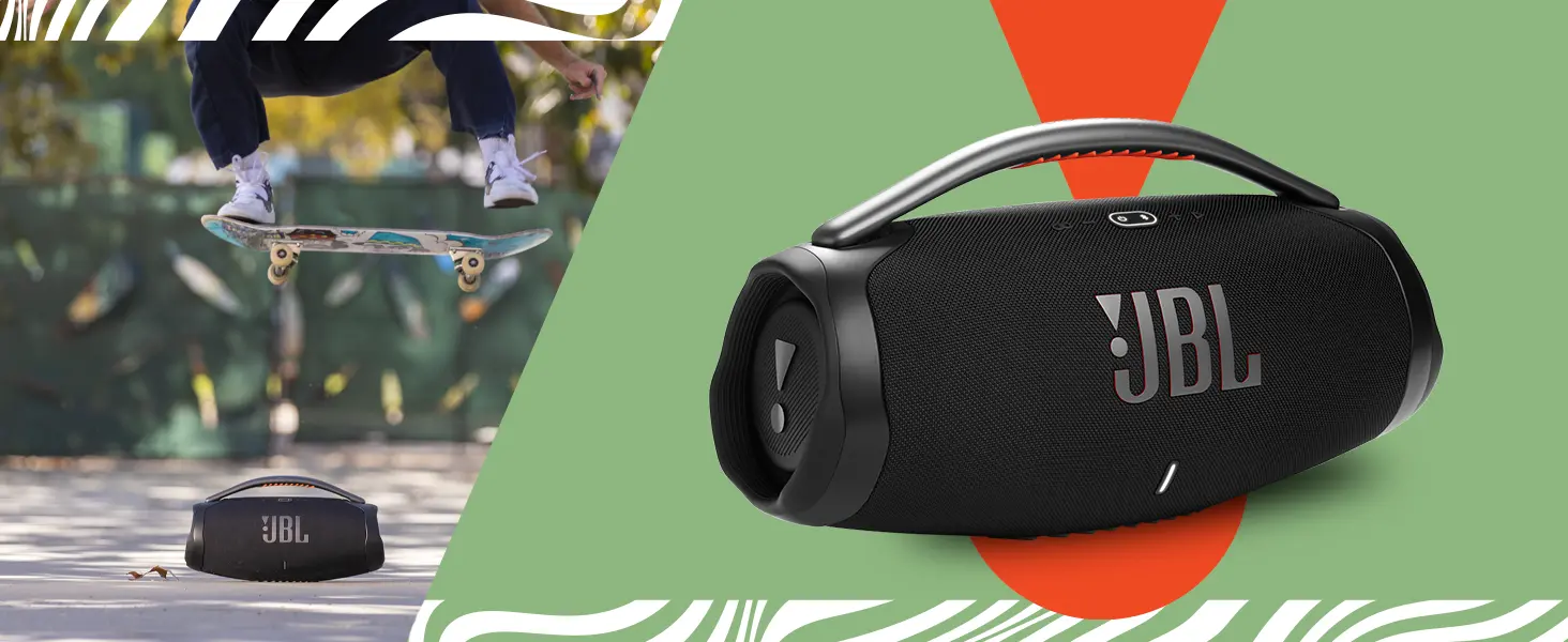 Caixa de Som JBL Boombox 3 Bluetooth Preta - Ibyte