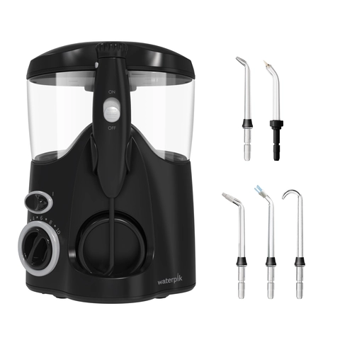 Water Flosser &amp; Tip Accessories - WF-112 Black Ultra Water Flosser
