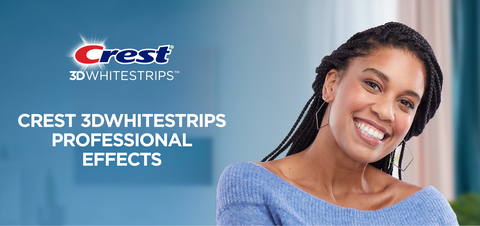 Crest 3D White Whitestrips Dental Whitening Kit, Advanced Seal, Professional Effects - 20 treatments