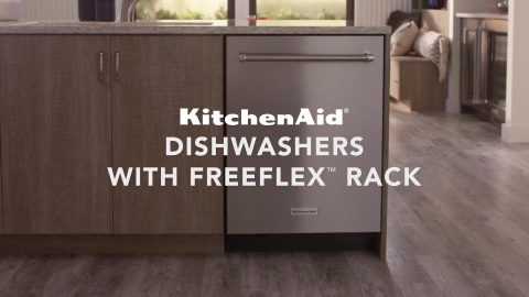 KDTM404KPS, KitchenAid, 44 dBA Dishwasher in PrintShield™ Finish with  FreeFlex™ Third Rack KDTM404KPS
