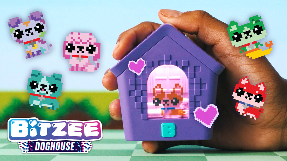 Bitzee, Doghouse Interactive Digital Pet Toy with 15 Puppies