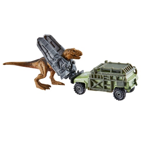 Matchbox Jurassic World Dino Transporters, 1 Vehicle & 1-2 Mini