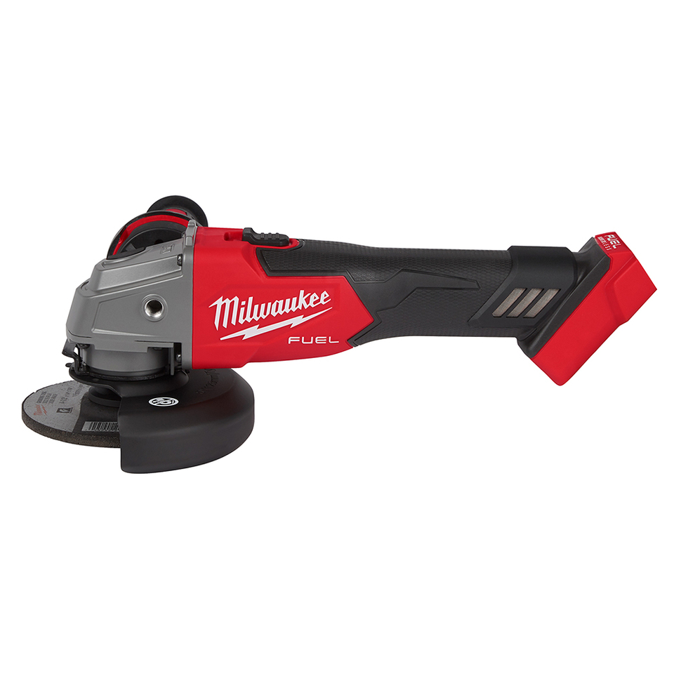 Milwaukee M18 FUEL 4-1/2inch / 5inch Grinder Slide Switch Lock-On 