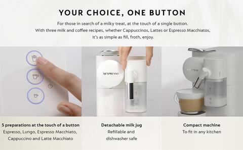 Lattissima One  One Touch Cappuccino - how to 