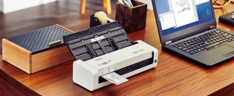 Brother ADS-1200 Document Desktop Scanner, Portable, USB Connectivity 