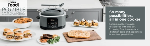 Ninja Foodi 8Qt PossibleCooker Pro MC1001, Color: Gray - JCPenney
