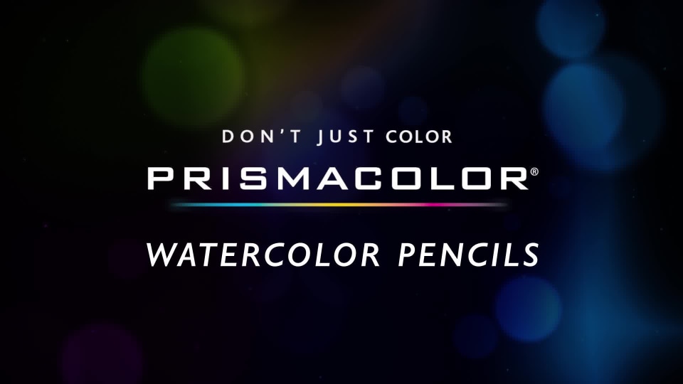 thumbnail video image 2 of Prismacolor Watercolor Pencil Set, 24-Colors, 2 of 3