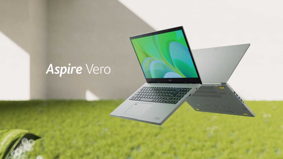thumbnail video image 2 of Acer Aspire Vero 15.6" Full HD IPS Display, 11th Gen Intel Core i7-1195G7, 16GB DDR4, 512GB NVMe SSD, Gray, Windows 11 Home,AV15-51-75QQ, 2 of 15