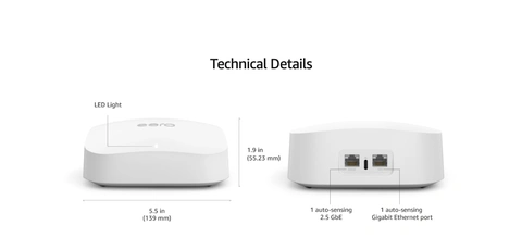 eero Pro 6E Tri band Mesh Wi Fi 6E System (3 pack) White - Best Buy