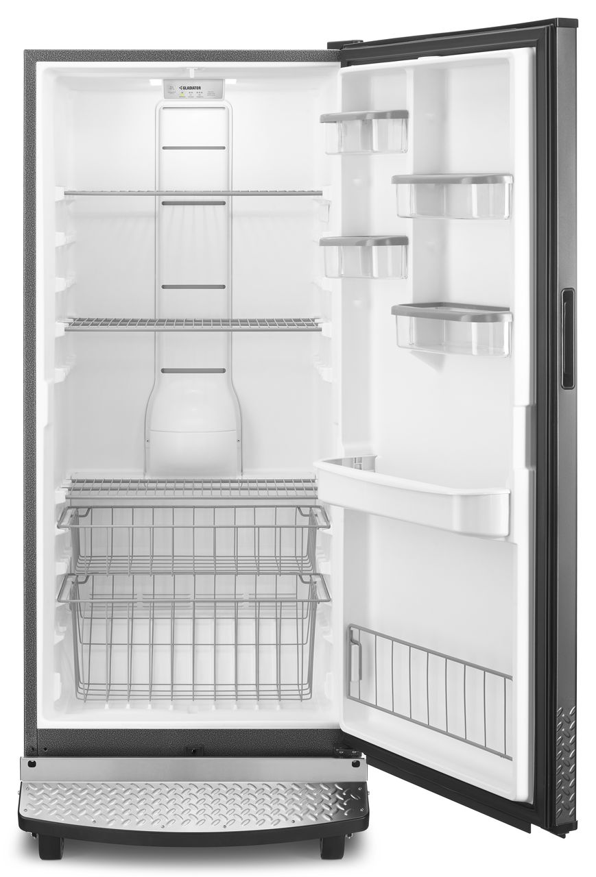 Gladiator By Whirlpool 17 8cuft Upright Freezer Industry S Only Step To Open Upright Freezer In Black Costco