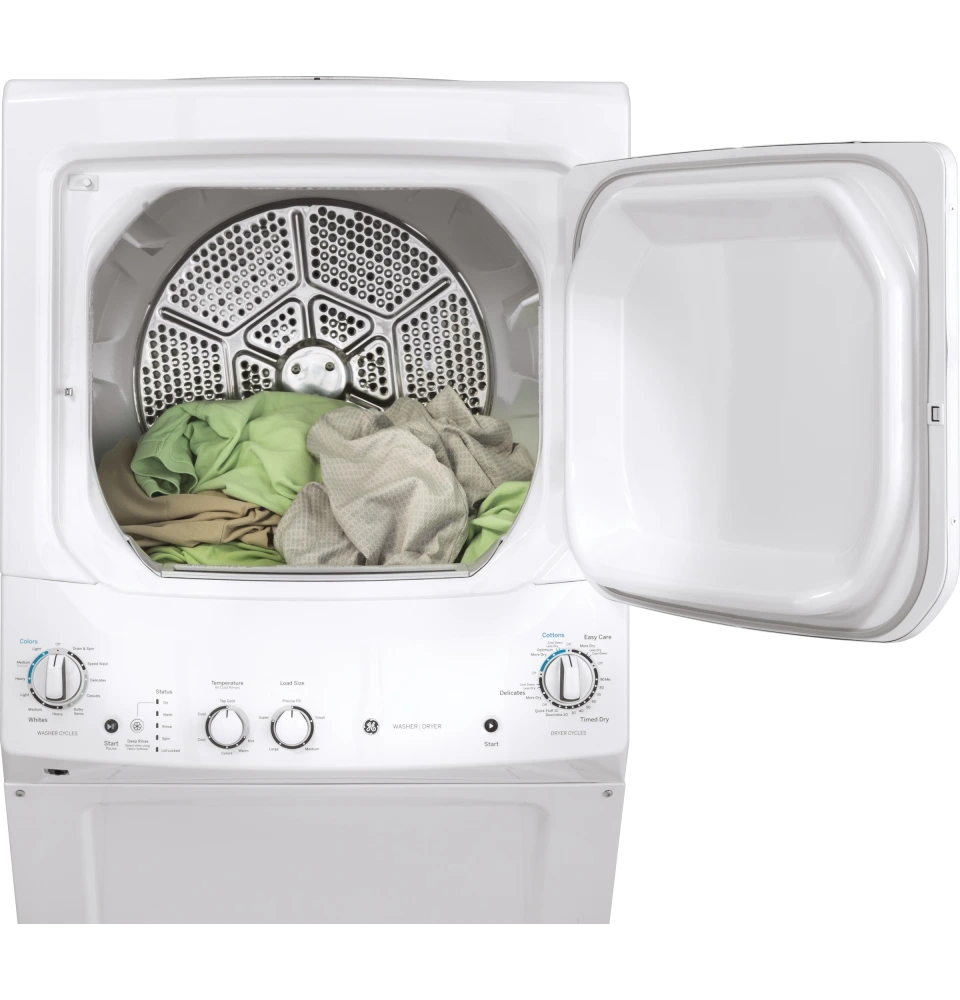 27 Spacemaker White Washer Electric Dryer Combination