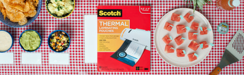 Scotch™ Single-Sided Roll Laminating Sheet 16 in x10 ft