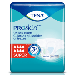 TENA ProSkin Unisex Adult Diapers, Maximum Absorbency, XL