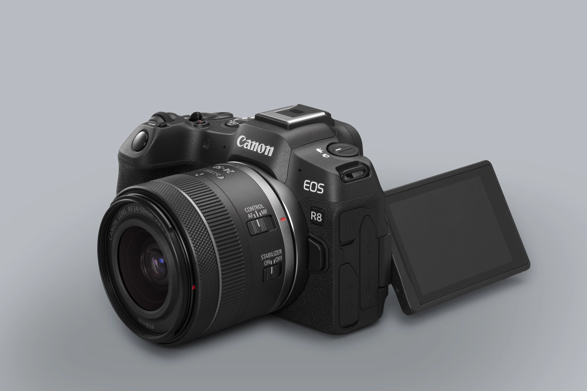 Canon EOS R8 Mirrorless Camera with RF 24-50mm f/4.5-6.3 IS STM