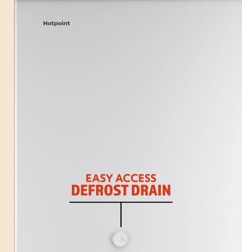Easy Access Defrost Drain