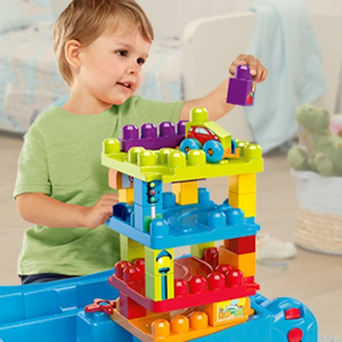 Mega bloks big building table online