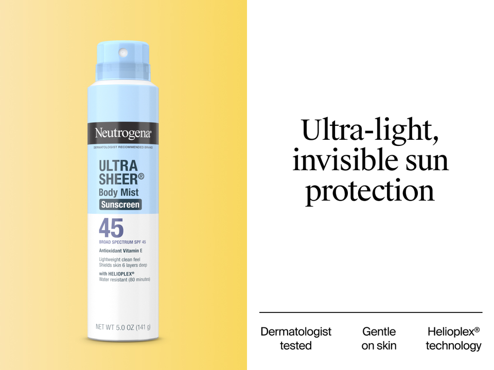 Ultra-light invisible sun protection