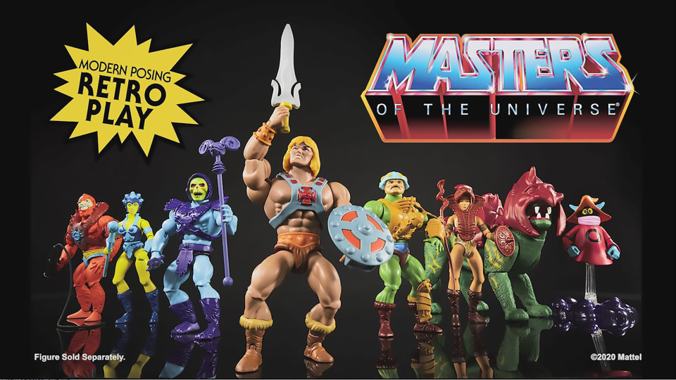 thumbnail video image 2 of Masters of the Universe Origins Battle Cat 6.75-inch Action Figure, MOTU Toy Tiger, 2 of 7