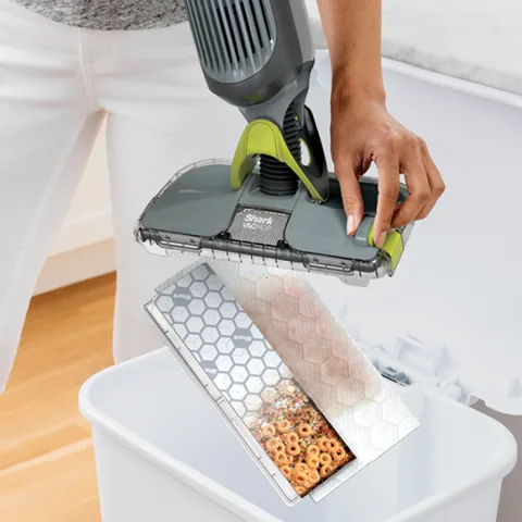 Toss the pad with one click