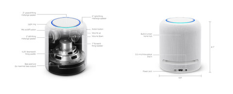 Echo Studio Hi-Res 330W Smart Speaker with Alexa in