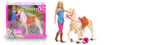 Meenemen karakter Uitgaan van Barbie Doll and Horse | Mattel
