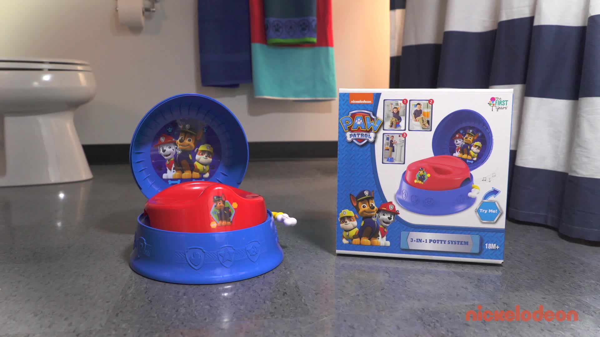 The First Years Nickelodeon Paw Patrol 3-in-1 Potty System Chase