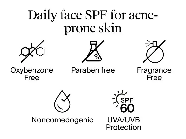 no oxybenzone, sunscreen for face, sunscreen for oily skin, face sunscreen spf 50, matte sunscreen