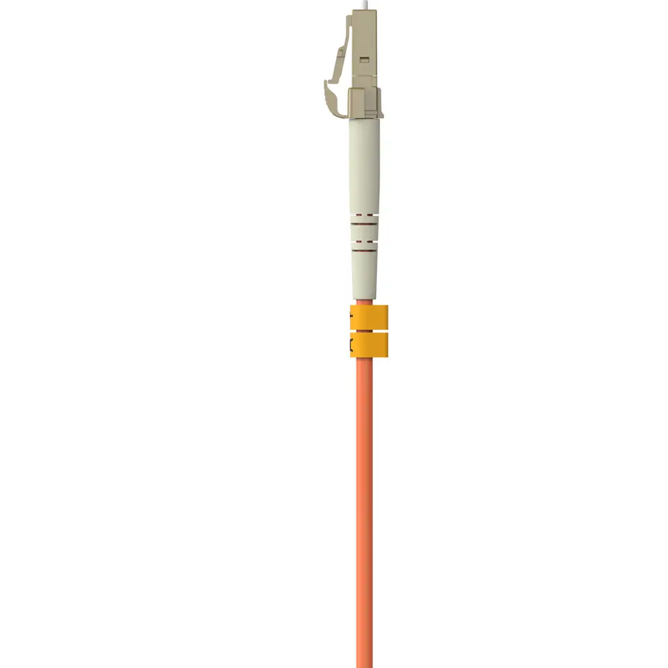 Belkin 10M Fiber Optic Cable; Orange Multimode LC/LC Duplex