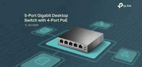 TP-Link TL-SG105PP-M2 5-Port 2.5G PoE++ Compliant