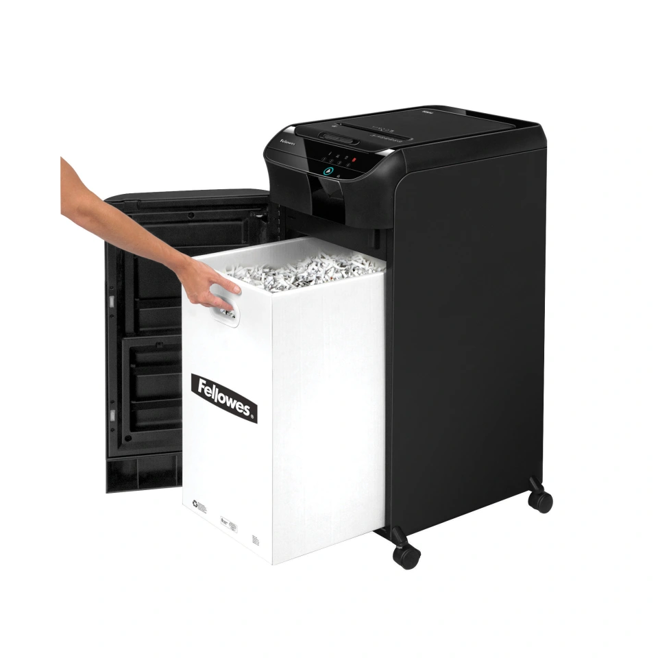 Fellowes AutoMax 600M 600-Sheet Auto-Feed Micro Shredder (4657301