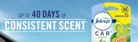 UP TO 40 DAYS* OF CONSISTENT SCENT 