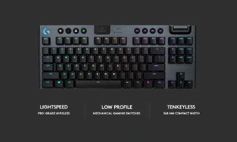 Logitech G Series G915 X LIGHTSPEED TKL Wireless Linear Gaming