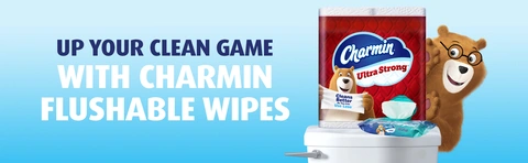 Charmin Flushable Wipes, 4 Flip-Top Packs, 40 Cleansing Wipes Per Pack - View #7