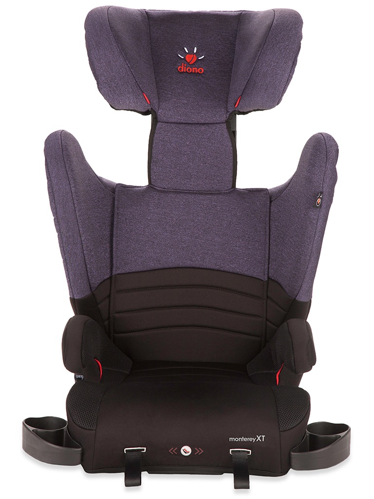 Diono Monterey XT Adjustable Headrest Child Safety Booster Car Seat Black NEW 